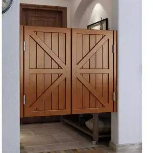 스윙도어 중문 자동문닫힘 인테리어 양개형 가림막