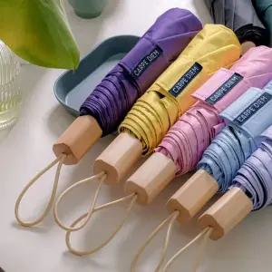 파스텔 UV차단 3단우산 50개(인쇄가능) 2단우산 미니우산