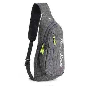 [패션] 캐주얼 등산 스포츠 슬링백 남성 여행 가방 그레이
