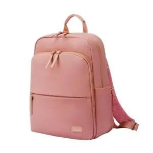 [패션] 직장인 여성 데일리 심플 스퀘어 가방 백팩 핑크