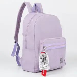 [패션] 중학생 고등학생 여자 책가방 캐주얼 인기 백팩 퍼플
