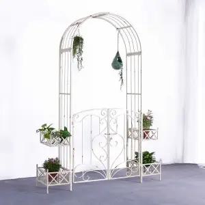 빈티지 정원 아치 옥상 넝쿨 지지대 엔틱 화단