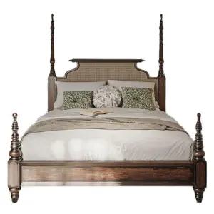 프레임 유럽풍 가구 베드 신혼 엔틱침대프레임 프렌치 하단오픈형 침대 원목