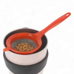 옆집샵 휴대형 차거름망 국물 분리 캠핑 야외용 플라스틱 거름망