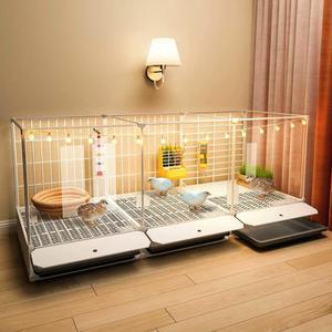 가정용 닭장 미니 번식 병아리 3면투명 기본패키지 오리 중형 케 75x35x45cm 사육장