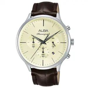 알바 AT3B45X/AT3B45X1 가죽밴드 시계/한국본사정품