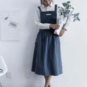 모던 홈 원피스 앞치마 카페앞치마 주방앞치마 예쁜앞치마 린넨앞치마 어린이집앞치마