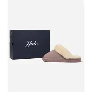 예일 YALE HERITAGE DAN SUEDE SLIDES PINK YD09FW9977PI 371928