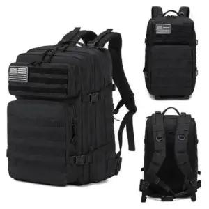 등산가방 배낭 밀리터리 수납공간 다용도 백팩 트레킹 군인가방 포켓 블랙 여행용가방