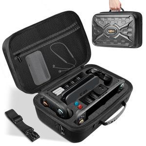 닌텐도 스위치 2 콘솔용 사라 휴대용 케이스, 조이콘 충전 그립, 스트랩, 도크, 프로 컨트롤러, AC 어댑터 액세서리, 여행 및 보관용 대용량 올인원 하드 케이스