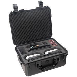 닌텐도 스위치 2용 이세루오 하드 쉘 휴대용 케이스 (2025) - 22개의 게임 카드 슬롯이 있는 충격 방지 및 방수 여행용 케이스, 콘솔, 전원 어댑터, 케이블 액세서리, 블랙 (M)