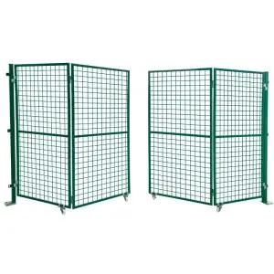 철제문 휀스 철망 울타리 별장 과수원 농막 작업장 출입문 시설 보안 경계