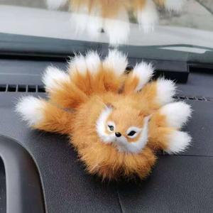 모형 동물 구미호 같은 새끼 피규어 선물