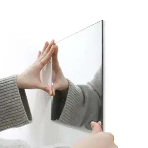 아크릴미러 2T 은경 직각형 30x40cm 37piece 37피스 붙이는거울 욕실거울 현관거울 인테리어거울