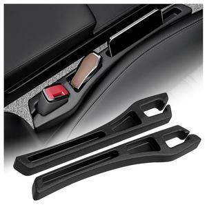 피그페이드 2PCS 카시트 갭 필러 정리함, 다기능 카 정리함 휴대폰 키 보관함, 시트 액세서리 사이의 유니버설 블로커