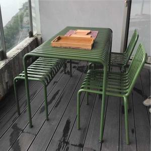 철제 테이블 세트 야외용 주물 의자는 마당 안뜰 라탄 심플 커피 펜션 접이식 정원