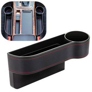 앞좌석 차량 정리함과 보관함 사이의 카시트 갭 필러 정리함, 컵 홀더가 있는 오토 프리미엄 PU 가죽 콘솔, 인테리어 필수품용 카 포켓(승객용)