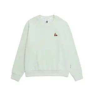 내셔널지오그래픽 여성 동물와펜 세미오버핏 크롭 맨투맨 N251WSW040 447898