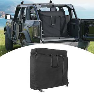 2021-2025 포드 브롱코 2&4 도어 카 톱 패널 프로텍터 가방 프리덤 드라이빙 액세서리와 호환되는 손잡이가 있는 SUPAREE 보관 하드