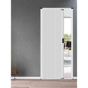 슬라이딩 가벽 도어 레일이없는 레일 옷장 칸막이 접이식 사무실 화이트테두리 간이문 카페