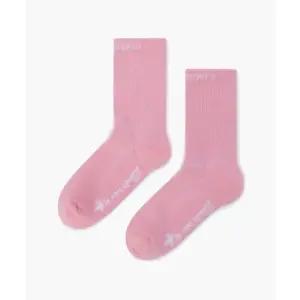 르꼬끄 LECOQ GOLF 여성 로고포인트 크루 삭스 (GQ322LSO82) GQ322LSO82_PINK 459047