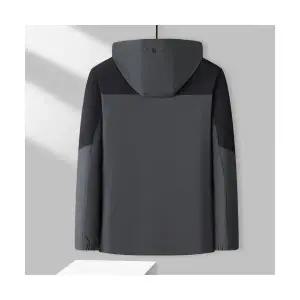 야무치 남자 데일리룩 점퍼 야상사파리 후드 봄가을 상의 아웃도어 트렌드 바람막이 배색 자켓 KUK3