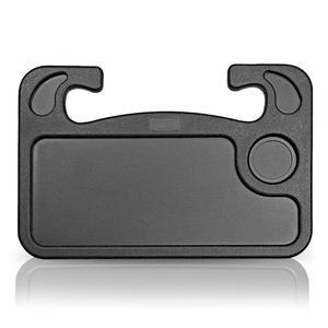 스민카 자동차 스티어링 휠 데스크 | 노트북을 먹고 보관할 수 있는 트레이 테이블, 여행용 액세서리는 대부분의 차량 휠에 맞습니다