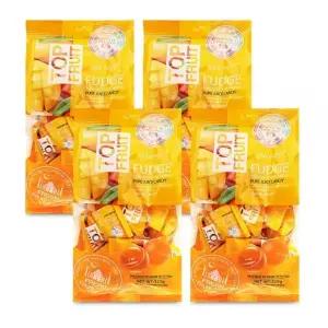 쿠위 낱개포장 젤리 망고맛 4봉 과일 탕비실간식