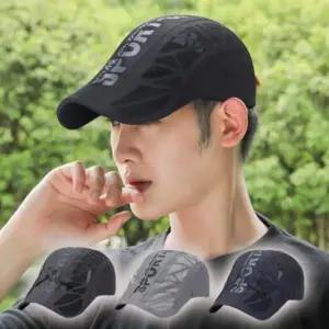 [패션] 남성 여름 메쉬 볼캡 1P 땀흠수 통기성 아웃도어 모자