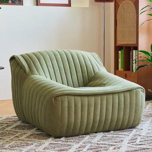 1인 안락 의자 블랙 온 1인용 탄성 휴식 안락의자 발판 기본형 플래그