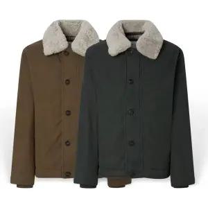 백화점 헤지스 252컬러 택1 남성 양털 카라 다운 덱자켓 HZJU5D407