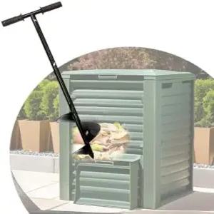 퇴비 터너 에어레이터 야외 매뉴얼을 위한 교반 도구 회전식 토양 경운기