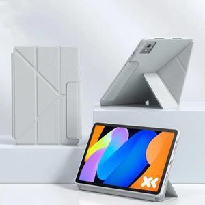 레노버 아이디어 탭 11인치 케이스 tb336fu 다중 접이식 보호 TPU 쉘 샤오신 패드 11 2025 태블릿 커버용