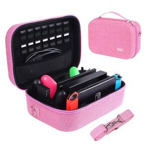 스위치용 글램젠 16개의 휴대용 대형 케이스 컨트롤러 카드가 수납 게임 액세서리용 스위치