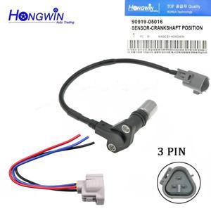 90919-05016 크랭크 샤프트 위치 센서, 도요타 4 러너 T100 타코마 2.7L 2.4L l4 029600-0273 1 개, 2 개