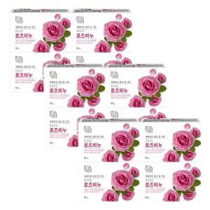 [알티피아]무궁화 자연미인 로즈비누(90gX4개) X 3개