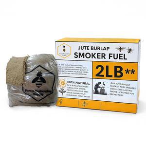 양봉용 벌집 훈제 연료 | 황마 삼베 연료, 성냥이나 라이터로 쉽게 사용할 수 있는 2파운드 가방 조명 길고 연속적인 연소 가볍고 시원한 연기 생성