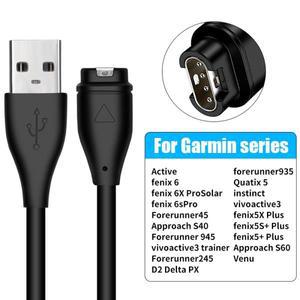 Garmin Fenix 8 5 5X Plus 6 6X Pro 7 충전기 USB-C Smartwatch 케이블 교체 3.3ft
