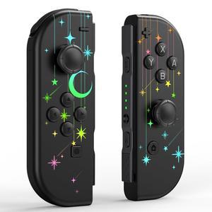 스위치 컨트롤러용 호환되는 컨트롤러 진동 듀얼 실피다라 OLED 자이 6축 라이트와 교체