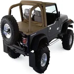 지프 랭글러 TJ용 램페이지 제품 롤 바 패드 및 커버 키트 블랙 데님 769015 1997-2002 맞습니다