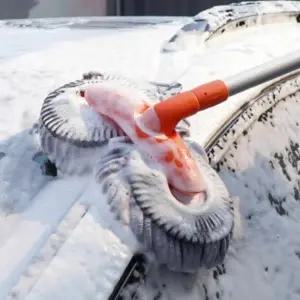 ( )듀얼헤드 세차밀대 차량용 자동차 세차걸레 대걸레 세차봉 걸레_24842262