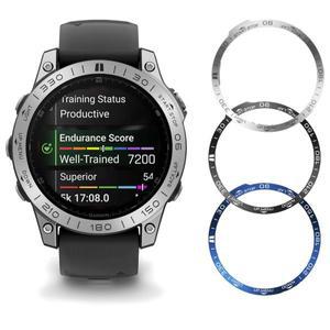 Garmin Fenix 8 47/51mm 7 7X 7S Epix Pro Tactix 베젤 금속 링 스크래치 커버 용 스테인레스 스틸 시계