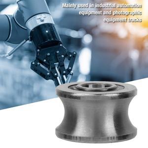 U자형 슬라이딩 롤러 베어링 둥근 바닥 트랙 도르래 8x22.5x14.5mm T22