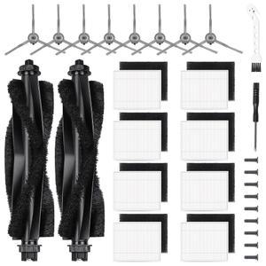 유피 L60/L50 진공 로봇용 액세서리 키트, 교체 부품에는 롤러 브러시 2개, 헤파 필터 8개, 측면 브러시 8개, 나사 4개, 청소 도구 1개, 드라이버 1개가 포함됩니다