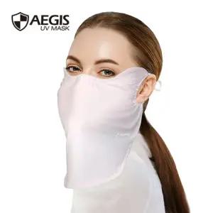 이지스 자외선차단 마스크 (목가림형) 연핑크