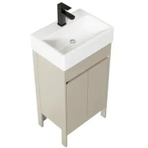 미니 세면대 하부장 520x325x150( 세라믹볼 ) 35cm 43 배수패키지 꼭지세트