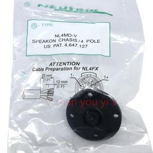 브랜드 NL4MPR NL4MD-V Speakon 커넥터 용 30pcs neutrik 4 극 플러그 남성 오디오 유형 nl4fx 소켓