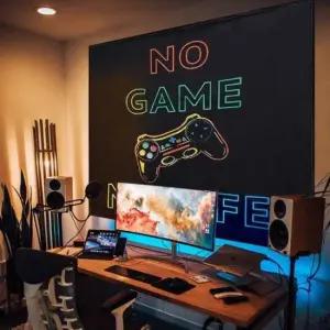 [JED] 패브릭 포스터 게임라이프 벽장 L 인테리어소품 대형