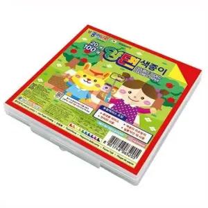 [JED] (케이스) 사무용품 양면색종이