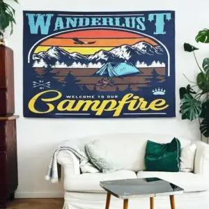 [JED] 집 벽장식 캠핑 패브릭 포스터 인테리어소품 대형 대